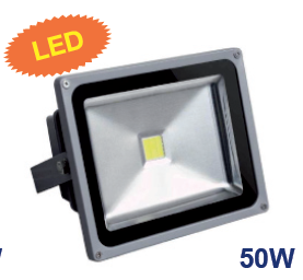 LED-Strahler 50 Watt Typ3 empfehlenswert und preiswert für Werbetechnik